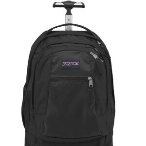 JanSport Driver 8 Rolling Backpack, Black - New